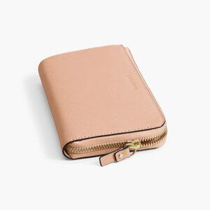 Lo & Sons Magnolia Leather Wallet in Pink